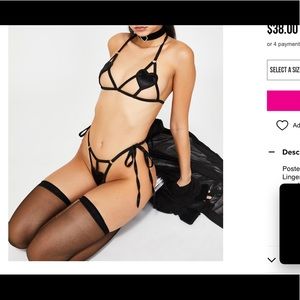 Dollskill Heartbreaker lingerie set